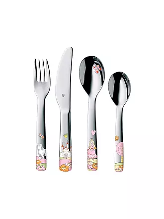 WMF | Kinder Besteck 4-teilig JANOSCH Cromargan/Bunt | 